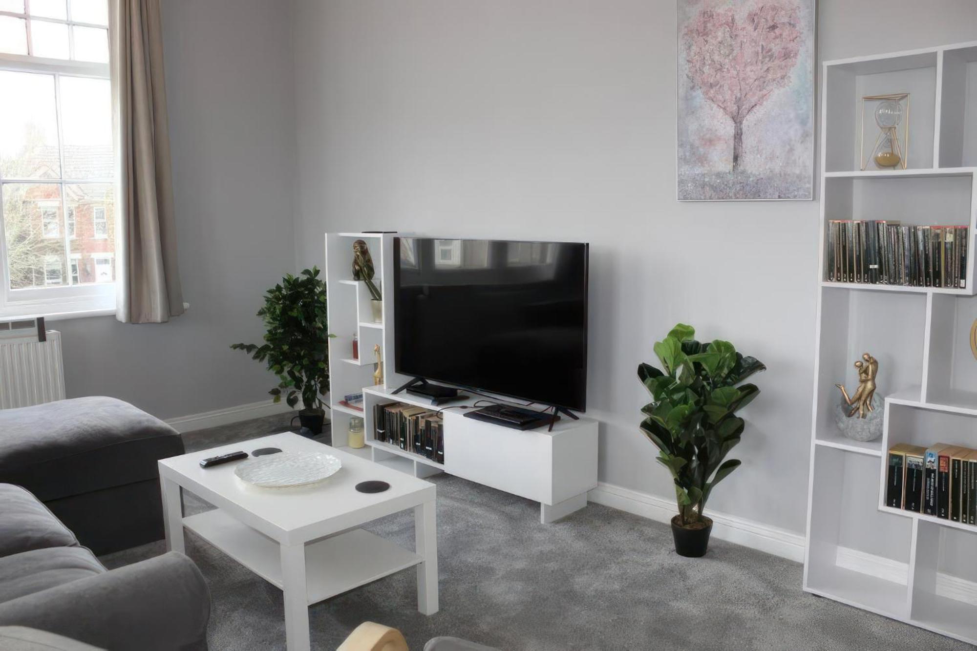 Lovely 2 Bed 2 Bath Flat With Free Parking Poole Exteriér fotografie